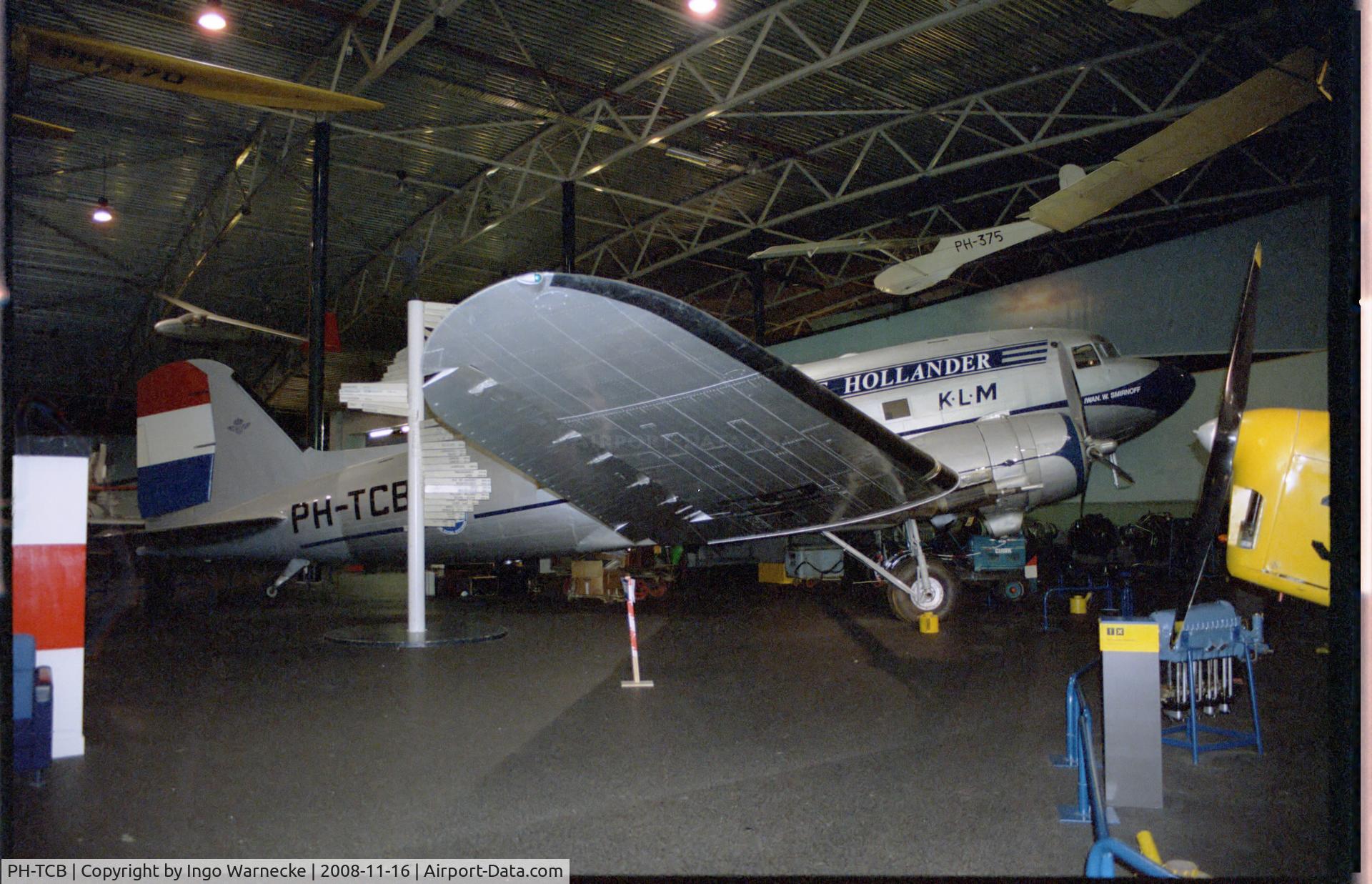 PH-TCB, 1943 Douglas DC-3C-S1C3G (C-47A-75-DL) C/N 19434, Douglas C-47B displayed as PH-TCB of KLM at the Aviodrome Museum, Lelystad