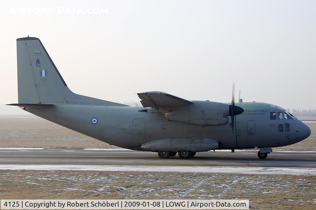4125, 2008 Alenia C-27J Spartan C/N 4125/HA008, Flight to Greece after nightstop at LOWG