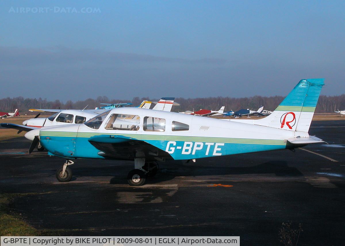 G-BPTE, 1976 Piper PA-28-181 Cherokee Archer II C/N 28-7690178, REDAIR AIRCRAFT