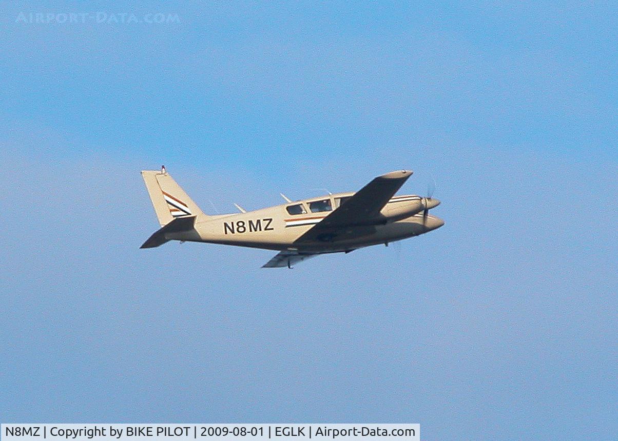 N8MZ, 1967 Piper PA-30 Twin Comanche Twin Comanche C/N 30-1648, TWIN COMANCHE DEPARTING RUNWAY 07