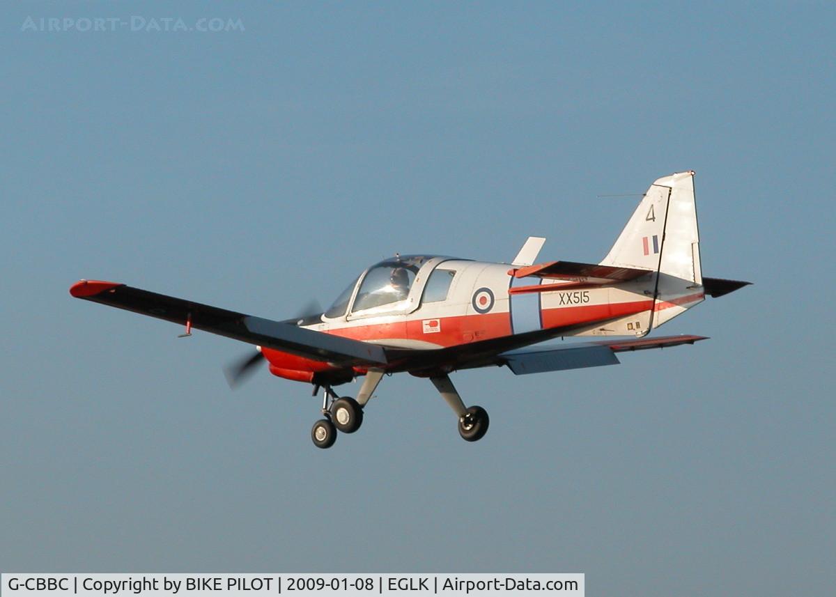 G-CBBC, 1973 Scottish Aviation Bulldog T.1 C/N BH120/201, RESIDENT BULLDOG DOING TOUCH AND GOES RWY 25