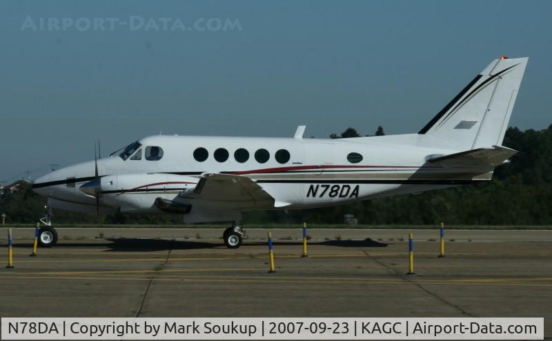 N78DA, 1976 Beech B100 King Air King Air C/N BE-11, N78DA @ KAGC