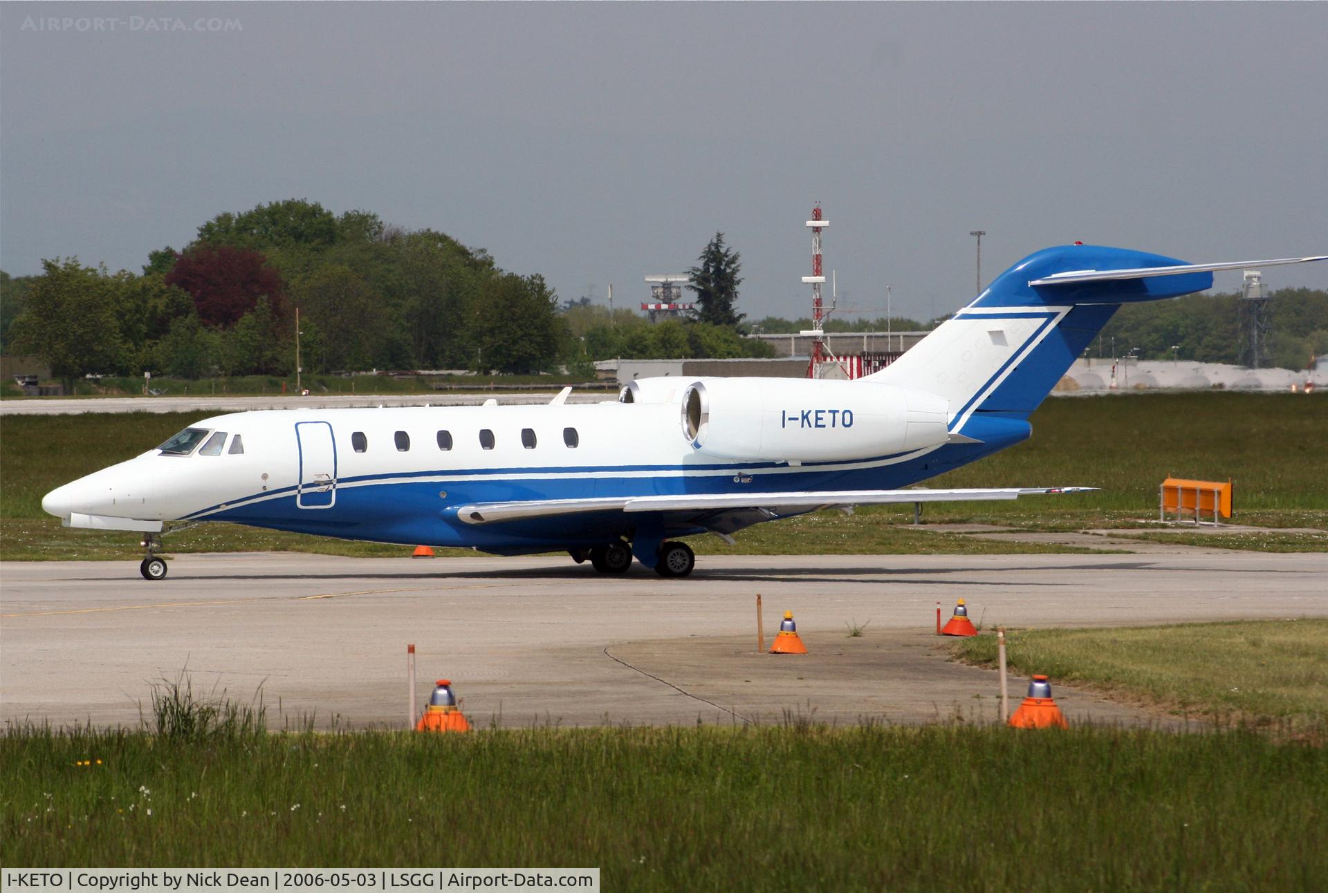 I-KETO, 2001 Cessna C750 C/N 0161, LSGG