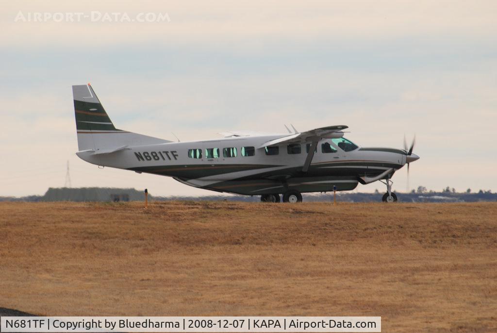 N681TF, 2008 Cessna 208B C/N 208B2046, Takeoff from 17L