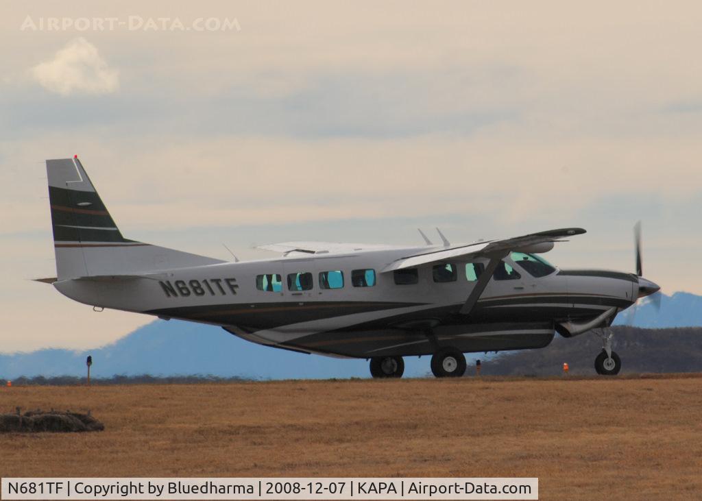 N681TF, 2008 Cessna 208B C/N 208B2046, Takeoff from 17L