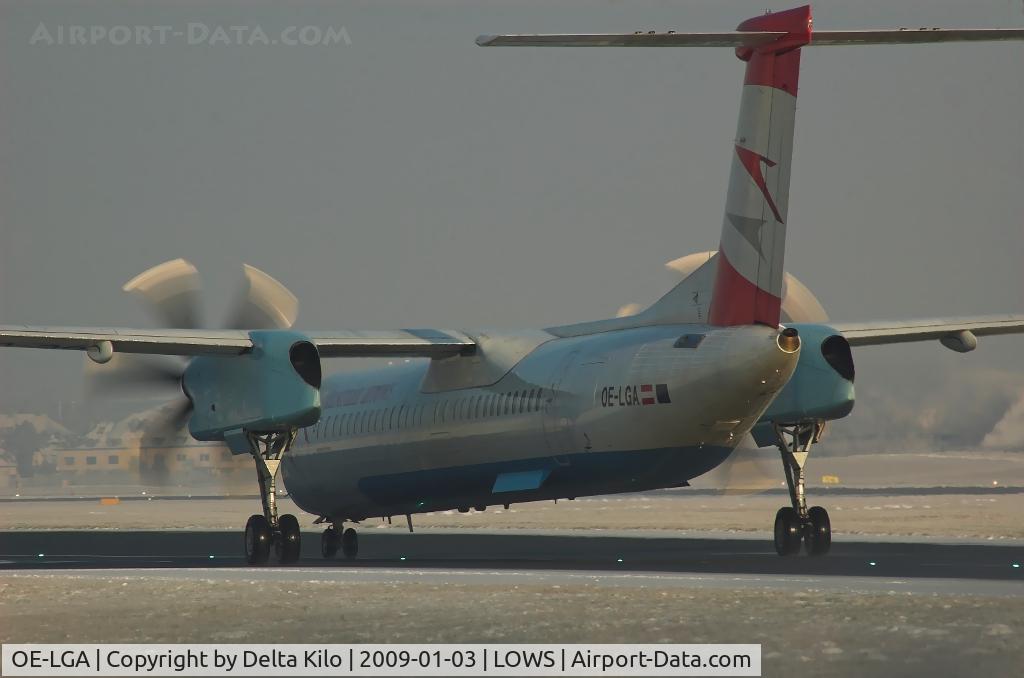 OE-LGA, 1999 De Havilland Canada DHC-8-402Q Dash 8 C/N 4014, AUSTRIAN ARROWS