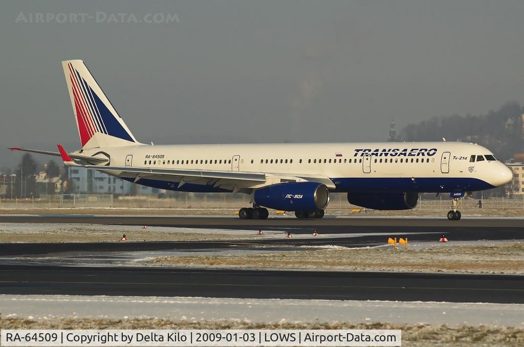 RA-64509, 2006 Tupolev Tu-214 C/N 42305009, TRANSAERO TU-214