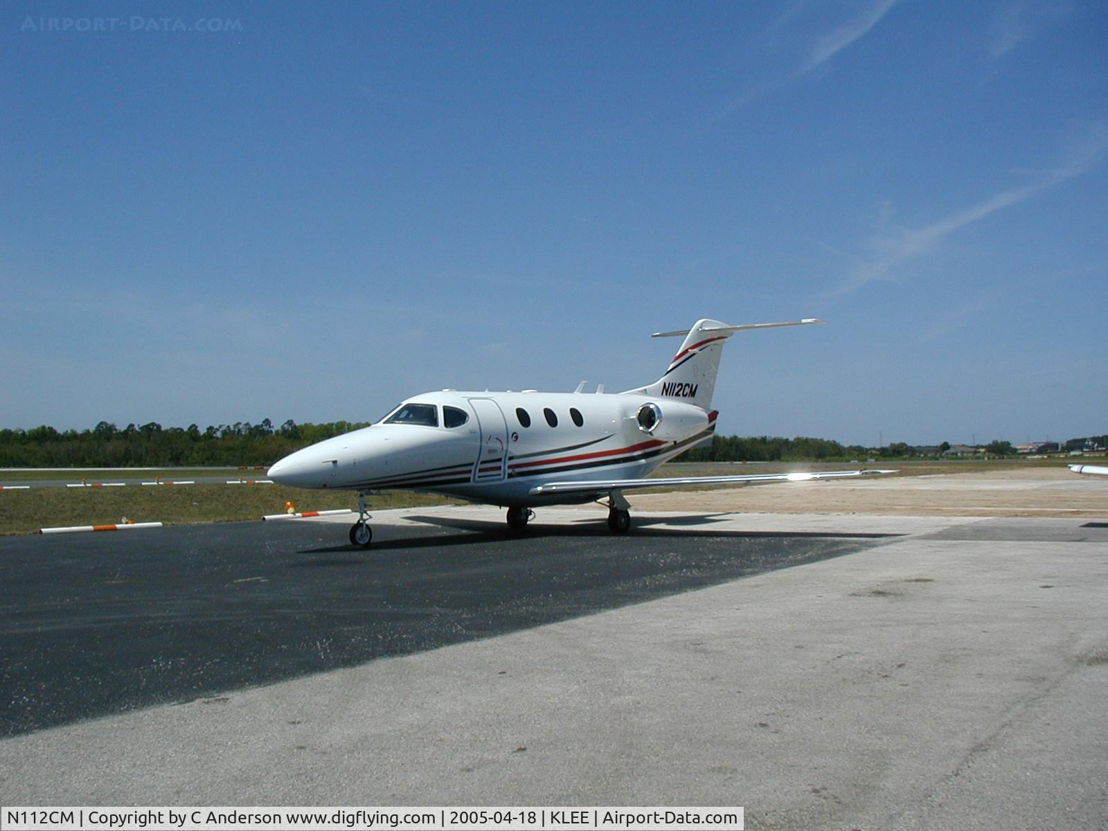 N112CM, Raytheon Aircraft Company 390, c/n RB-123, Taken at LEE