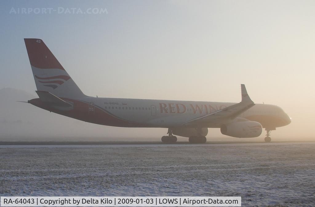 RA-64043, 2008 Tupolev Tu-204-100S C/N 64043, RED WINGS Tupolev Tu-204-100W-2