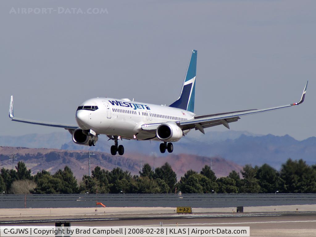 C-GJWS, 2005 Boeing 737-8CT C/N 34152, WestJet / 2005 Boeing 737-8CT