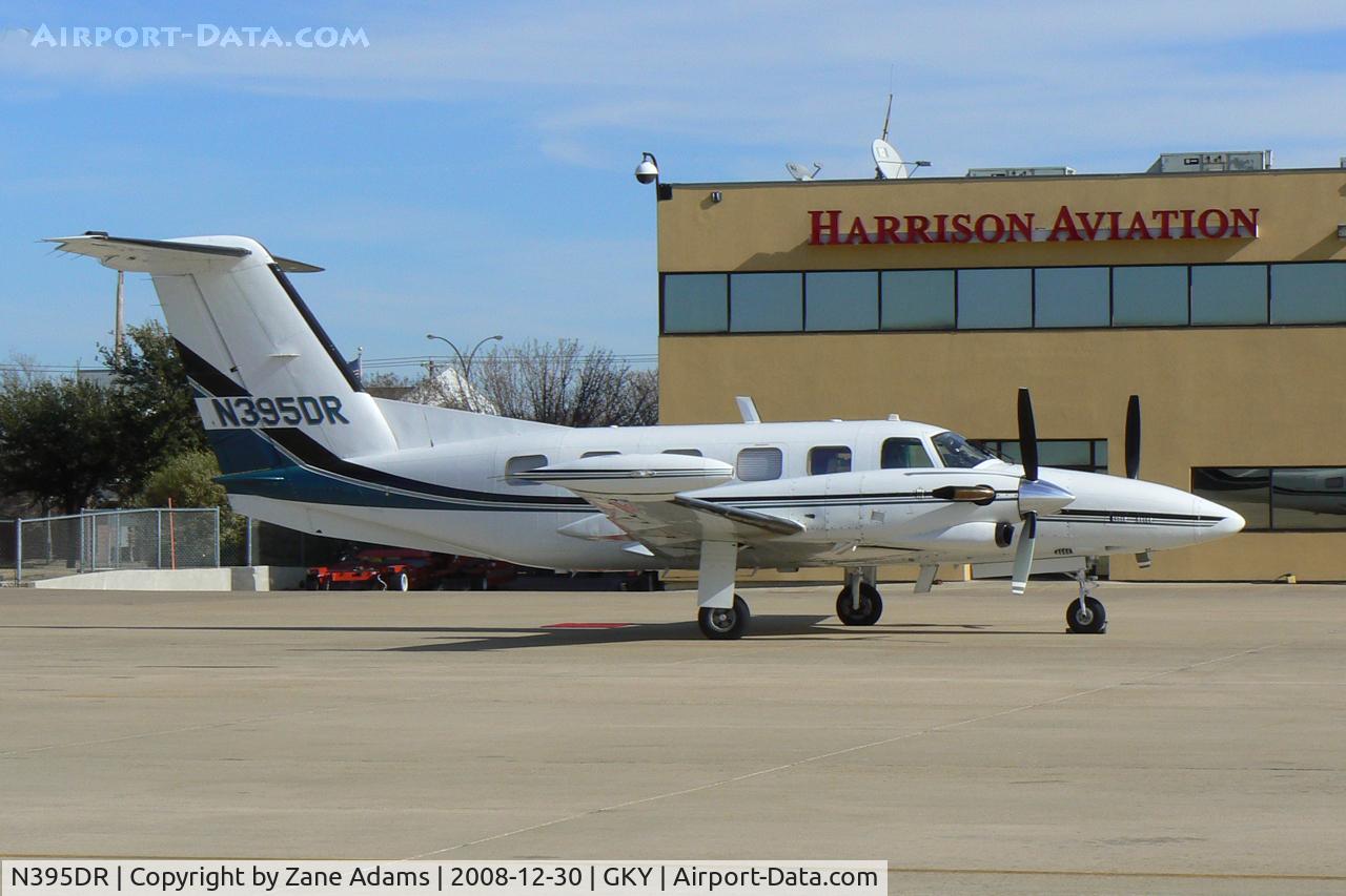 N395DR, 1981 Piper PA-42 Cheyenne III C/N 42-8001065, At Arlington Municipal