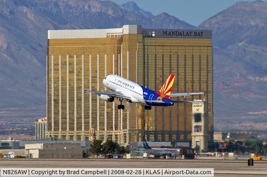 N826AW, 2001 Airbus A319-132 C/N 1534, US Airways - 'Arizona' / Airbus Industrie A319-132