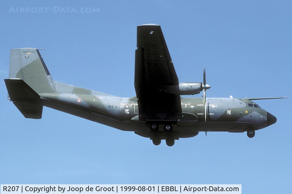 R207, Transall C-160R C/N 210, The Hechtel air show brought some foreign visitors to Kleine Brogel.