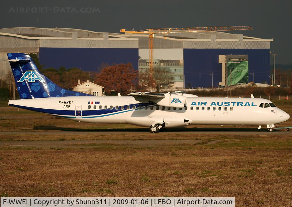 F-WWEI, 2008 ATR 72-212A C/N 855, C/n 855 - To be F-OMRU