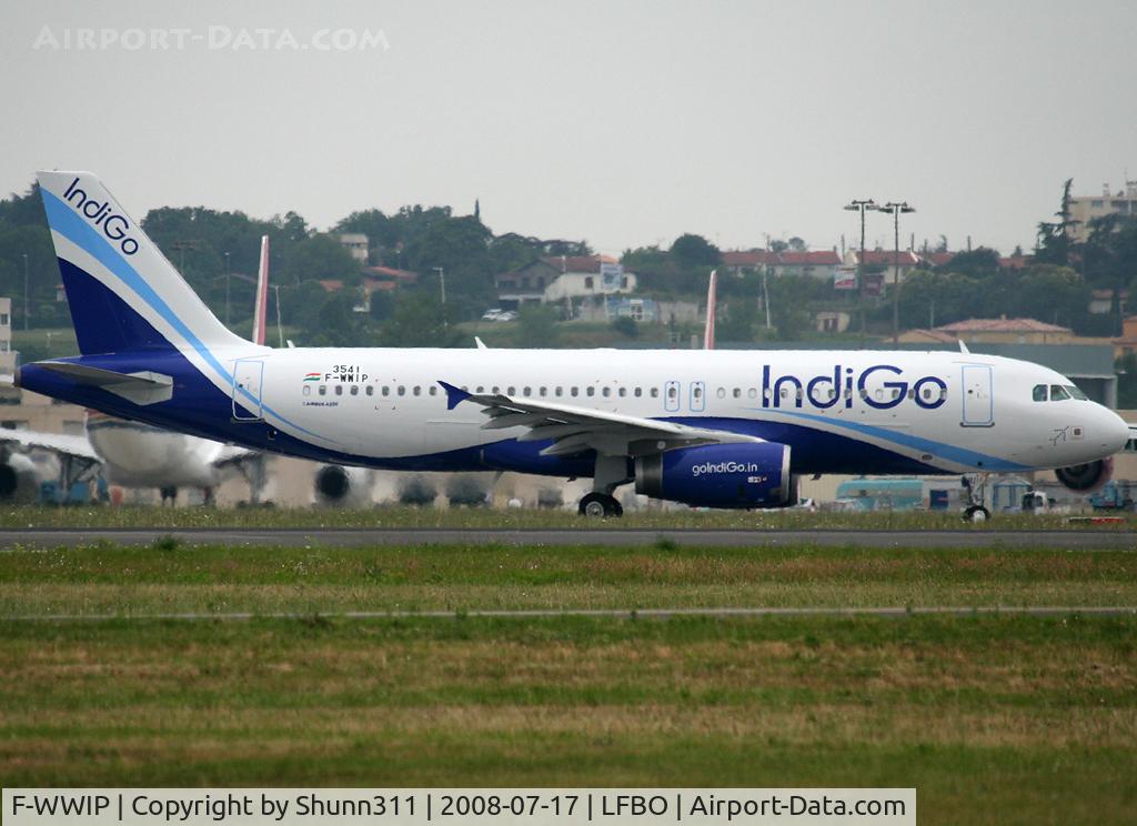 F-WWIP, 2008 Airbus A320-232 C/N 3541, C/n 3541 - To be VT-INU