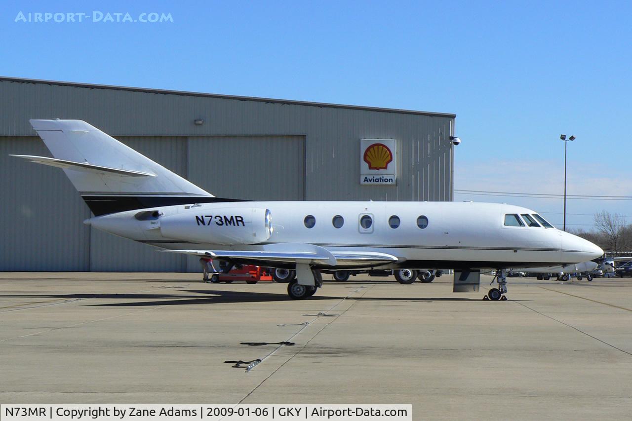 N73MR, 1981 Dassault Fan Jet Falcon (20F) C/N 449, At Arlington Municipal