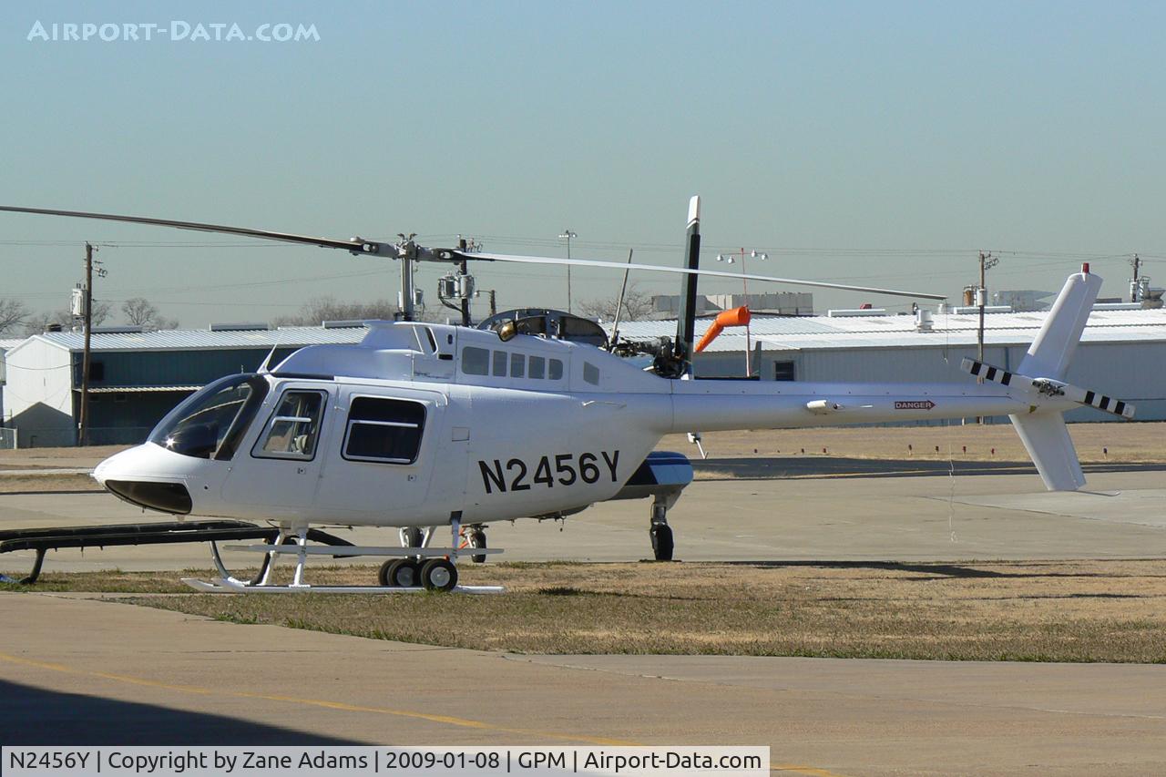 N2456Y, 1980 Bell 206B JetRanger III C/N 3158, At Grand Prairie Municipal