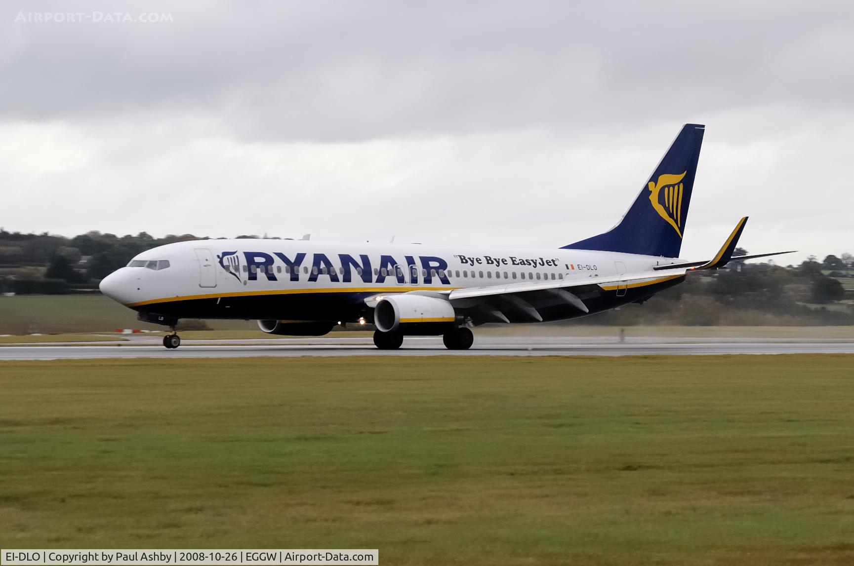 EI-DLO, 2006 Boeing 737-8AS C/N 34178, Ryanair with Bye Bye Easyjet livery