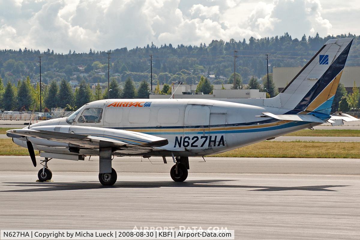 N627HA, Piper PA-31-350 Chieftain C/N 31-7952241, At Boeing Field
