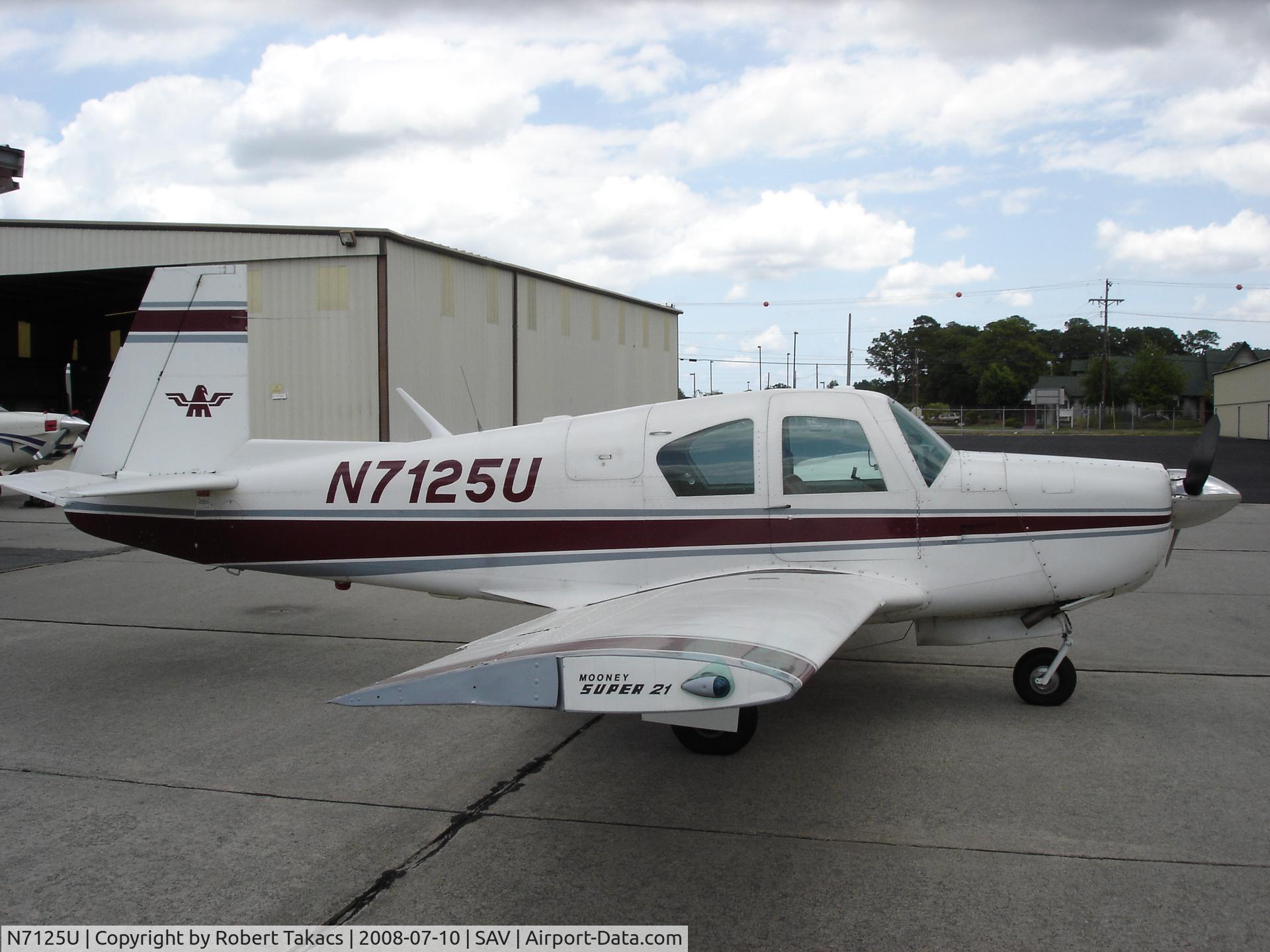 N7125U, 1964 Mooney M20E C/N 364, On ramp
