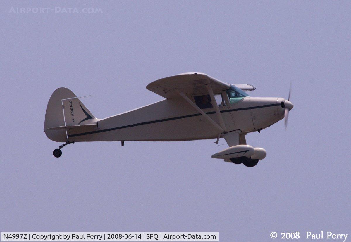 N4997Z, 1961 Piper PA-22-108 Colt C/N 22-8607, Gone again