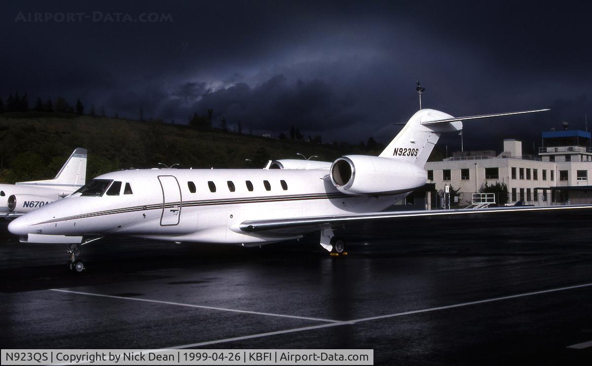 N923QS, 1997 Cessna 750 Citation X Citation X C/N 750-0023, KBFI