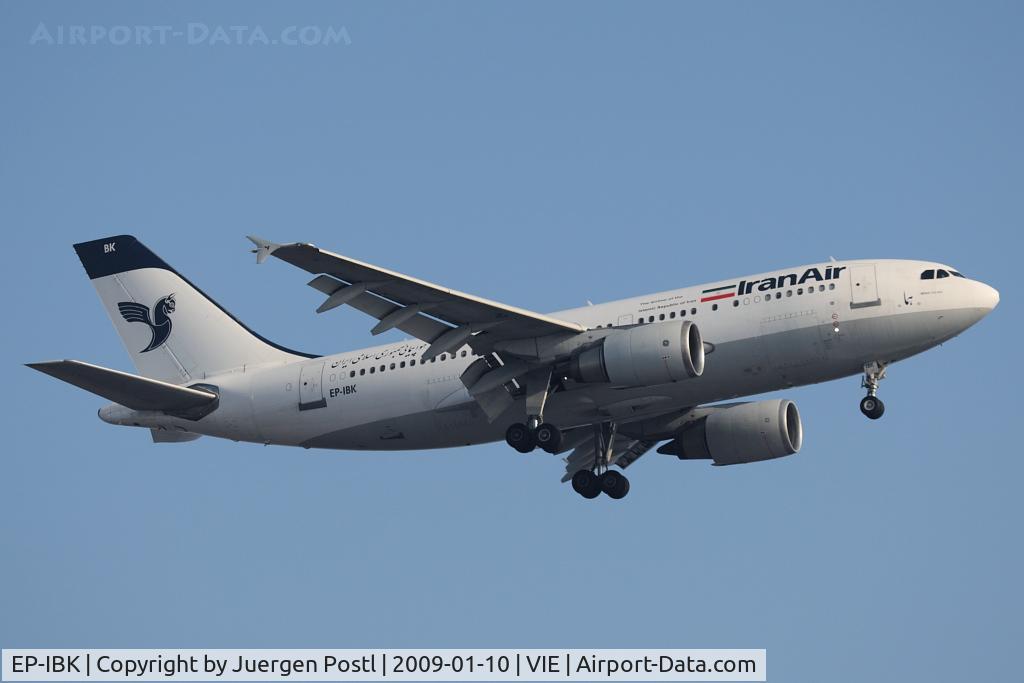 EP-IBK, 1993 Airbus A310-304 C/N 671, Airbus A310-304