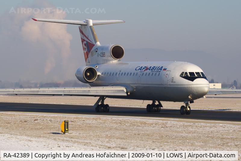 RA-42389, 1991 Yakovlev Yak-42D C/N 4520424016542, Saravia