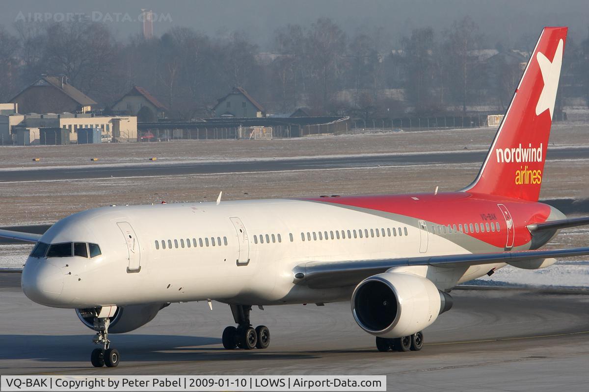 VQ-BAK, 1995 Boeing 757-2Q8 C/N 26332, Nordwind Airlines