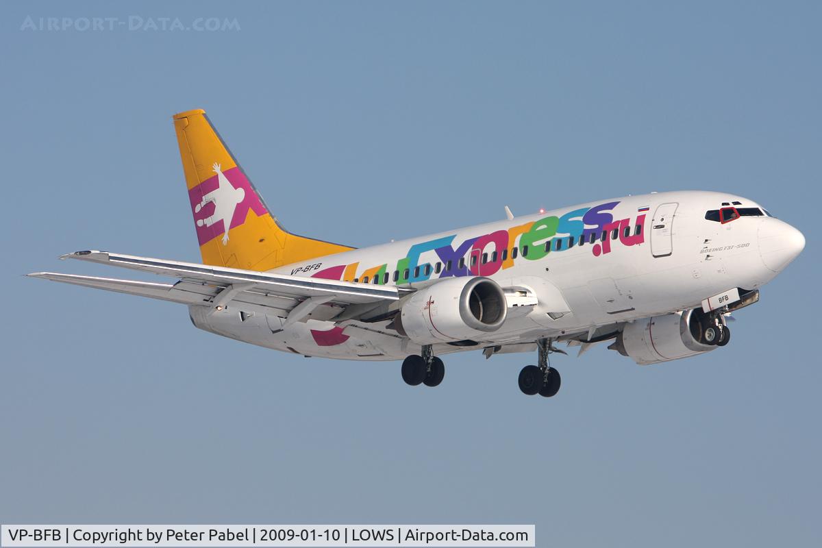 VP-BFB, 1992 Boeing 737-5Y0 C/N 26067, SkyExpress