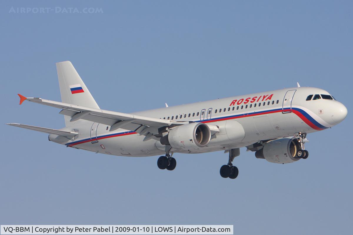 VQ-BBM, 2001 Airbus A320-214 C/N 1578, Rossiya