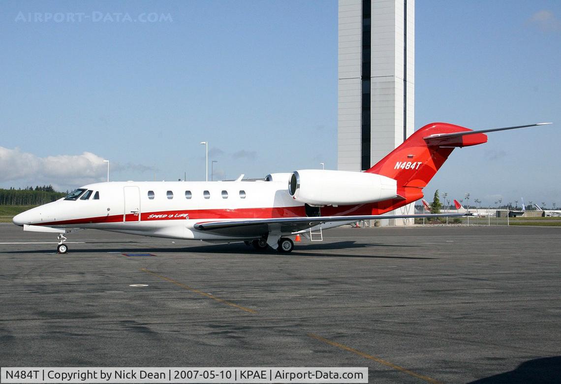 N484T, 2002 Cessna 750 Citation X C/N 750-0199, KPAE