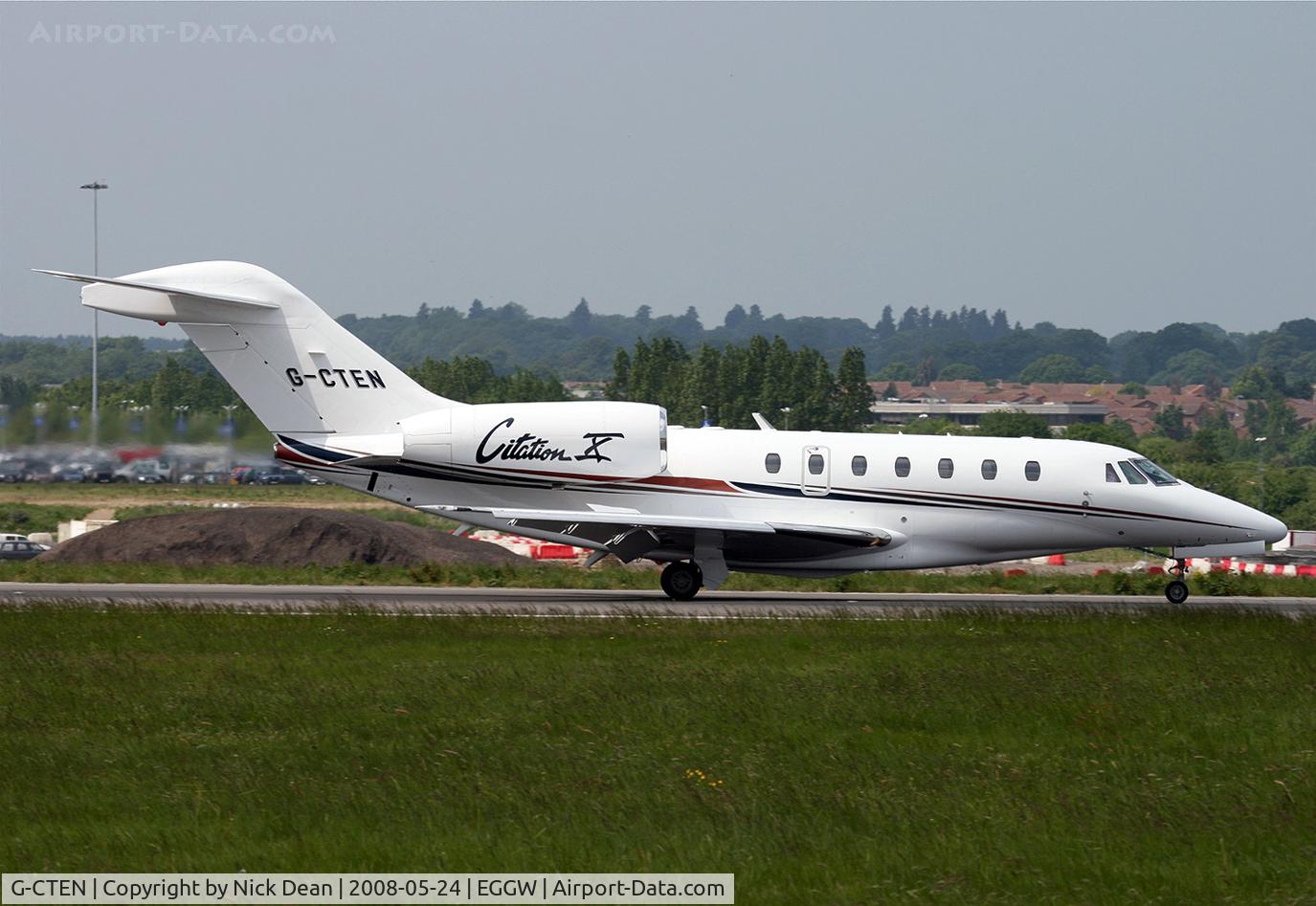 G-CTEN, 2008 Cessna 750 Citation X Citation X C/N 750-0281, EGGW