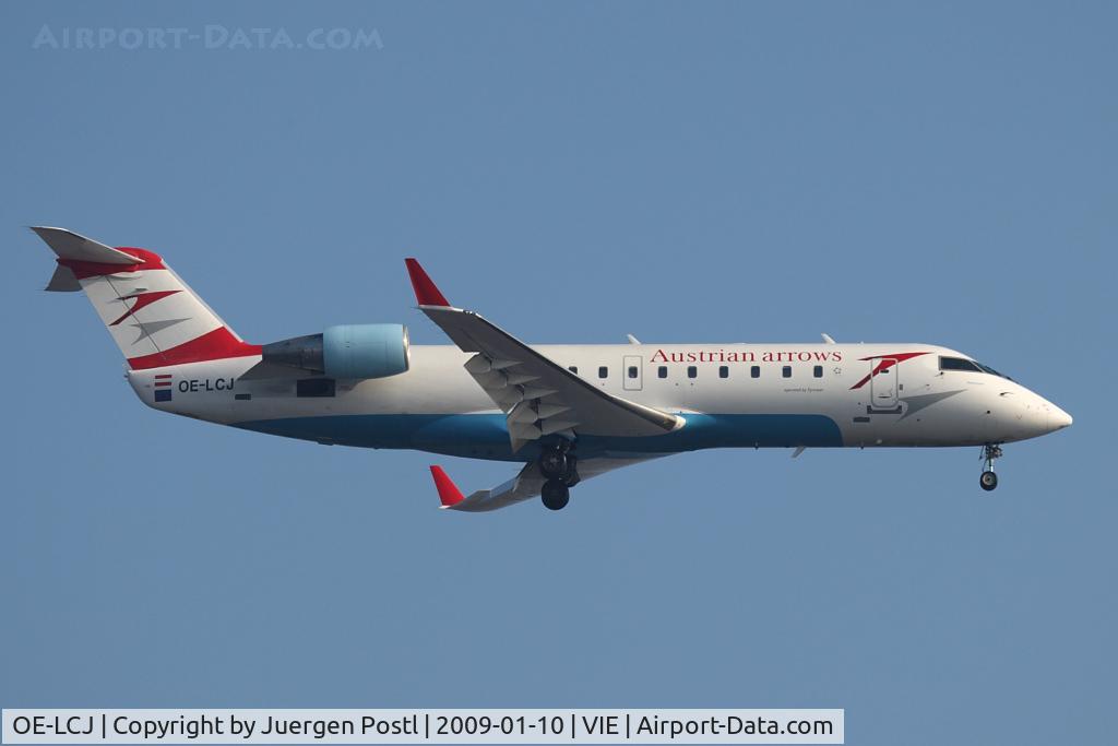 OE-LCJ, 1996 Canadair CRJ-200LR (CL-600-2B19) C/N 7142, Bombardier Inc. Canadair CL 600-2B19