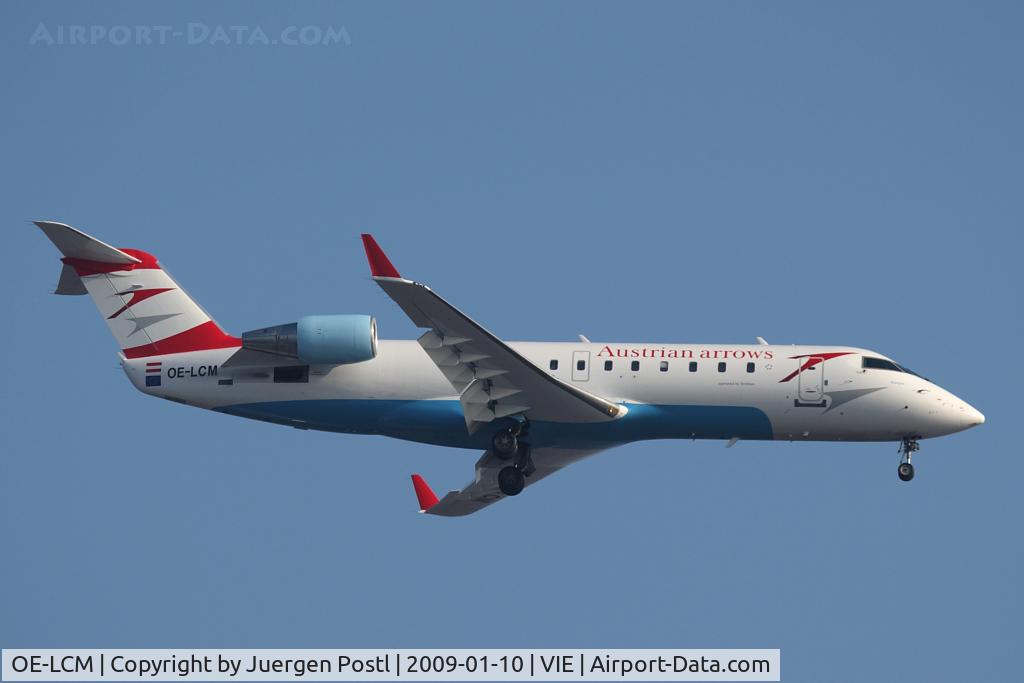 OE-LCM, 1997 Canadair CRJ-200LR (CL-600-2B19) C/N 7205, Bombardier Inc. Canadair CL 600-2B19