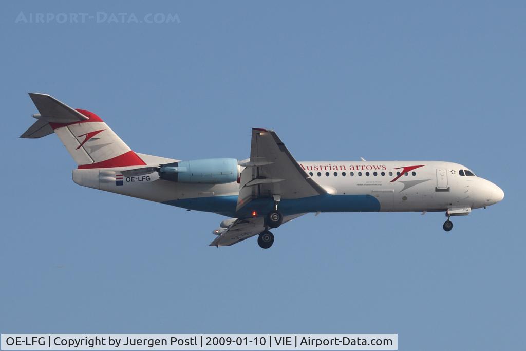 OE-LFG, 1995 Fokker 70 (F-28-0070) C/N 11549, Fokker 70