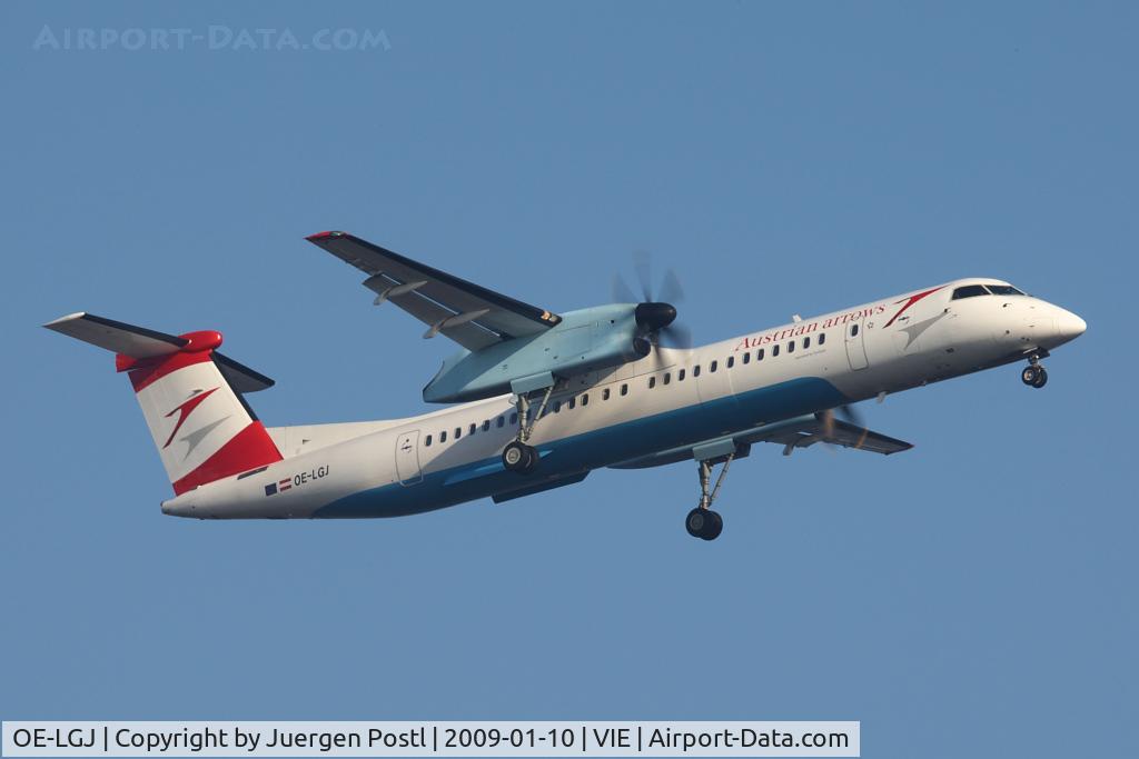 OE-LGJ, 2005 De Havilland Canada DHC-8-402Q Dash 8 C/N 4104, Bombardier Inc. DHC-8-402
