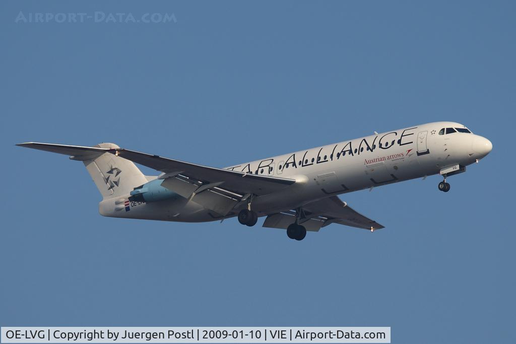 OE-LVG, 1994 Fokker 100 (F-28-0100) C/N 11520, Fokker 100