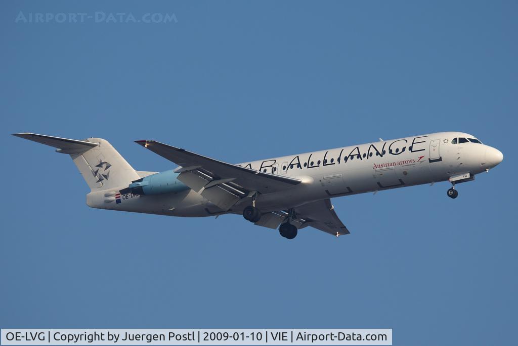 OE-LVG, 1994 Fokker 100 (F-28-0100) C/N 11520, Fokker 100