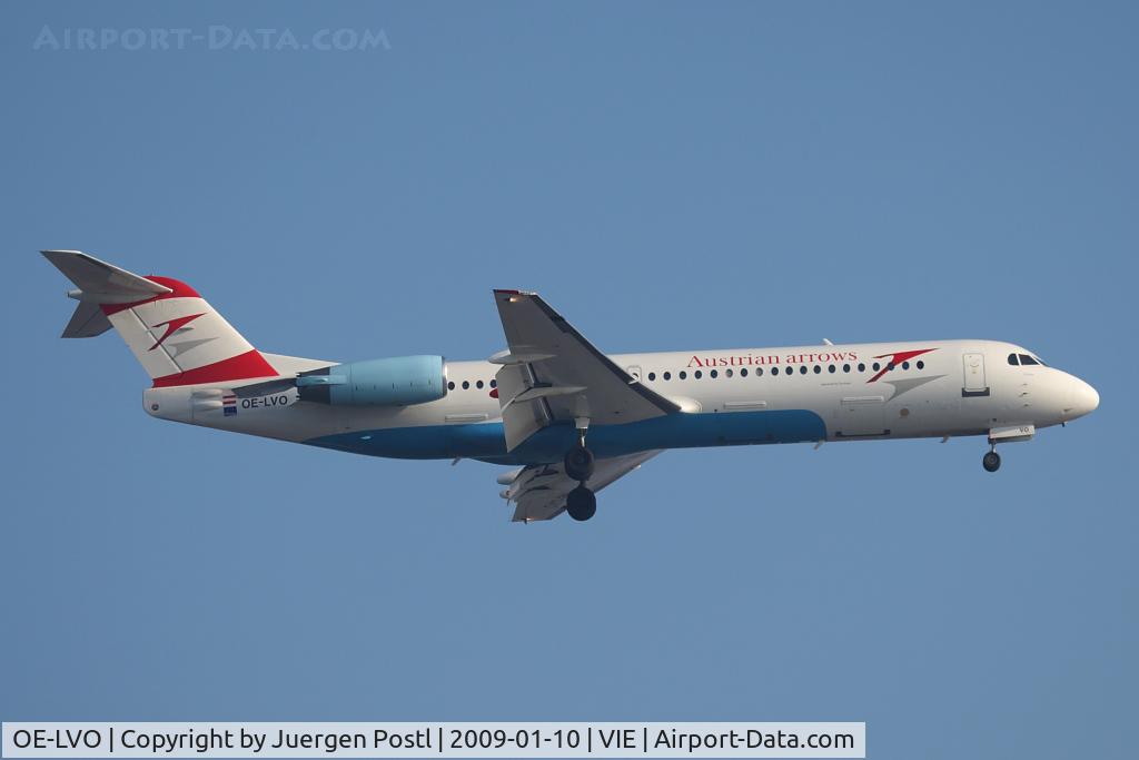 OE-LVO, 1993 Fokker 100 (F-28-0100) C/N 11460, Fokker 100