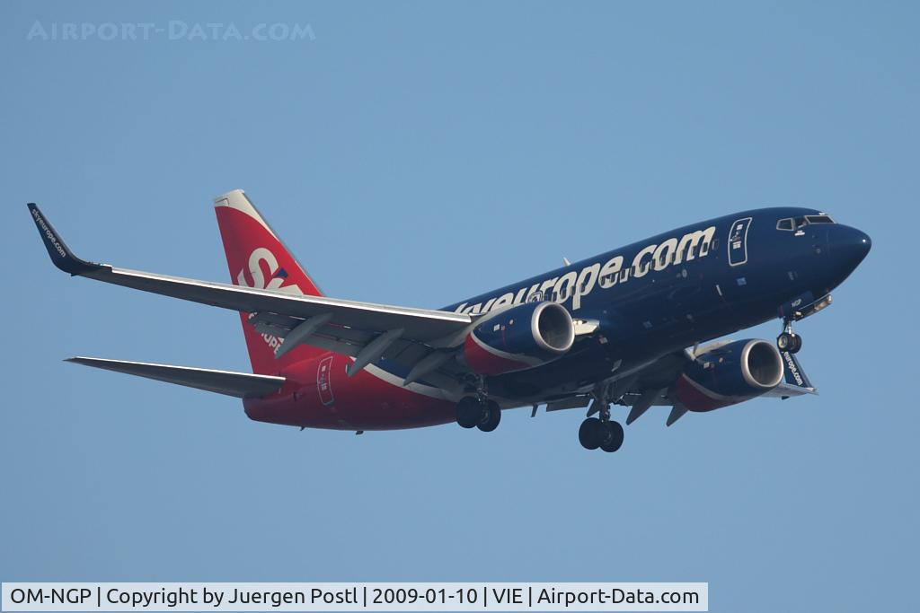 OM-NGP, 2007 Boeing 737-7GL C/N 34760, Boeing 737-7GL