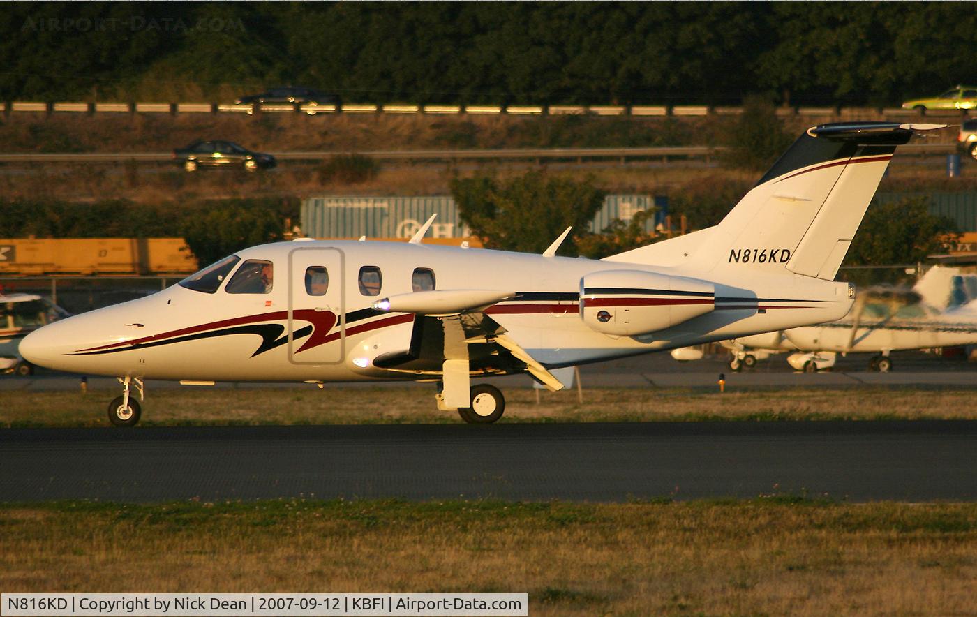 N816KD, 2006 Eclipse Aviation Corp EA500 C/N 000003, KBFI