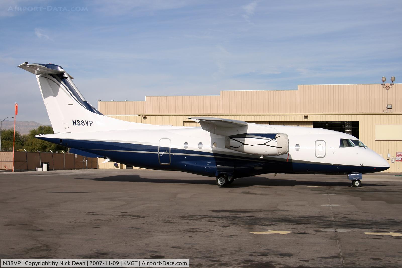 N38VP, 2001 Fairchild Dornier 328-300 328JET C/N 3174, KVGT