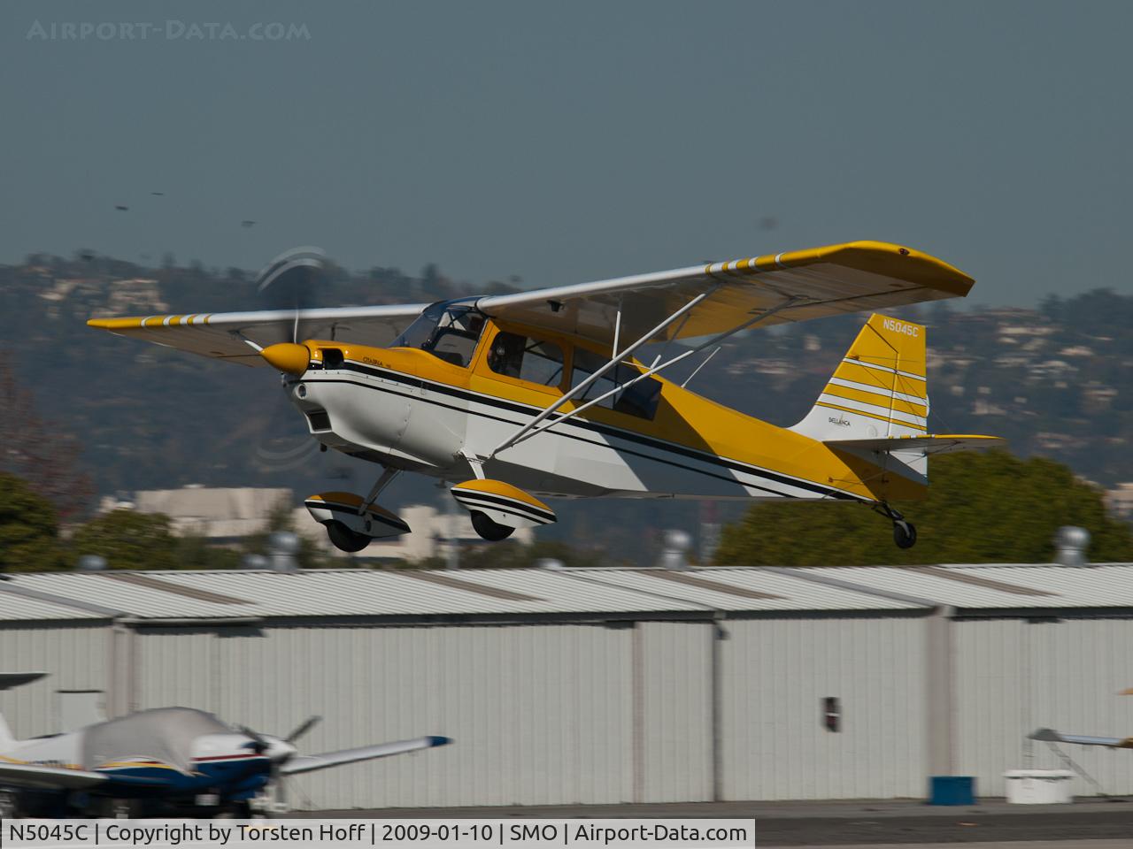 N5045C, 1979 Bellanca 7ECA Citabria C/N 1301-79, N5045C departing from RWY 21