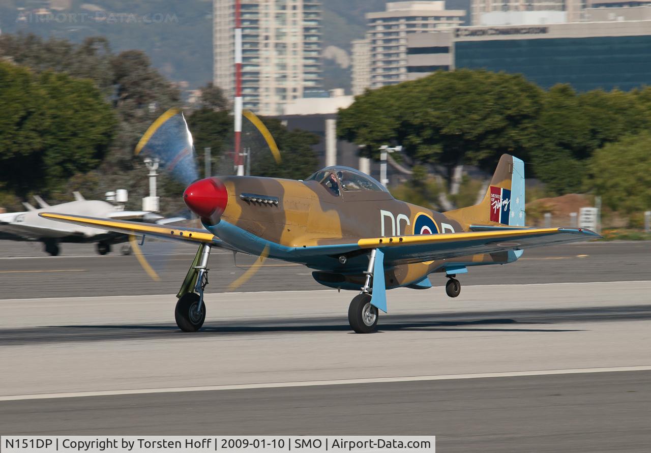 N151DP, 1944 North American P-51C Mustang C/N 111-28888, N151DP departing from RWY 21