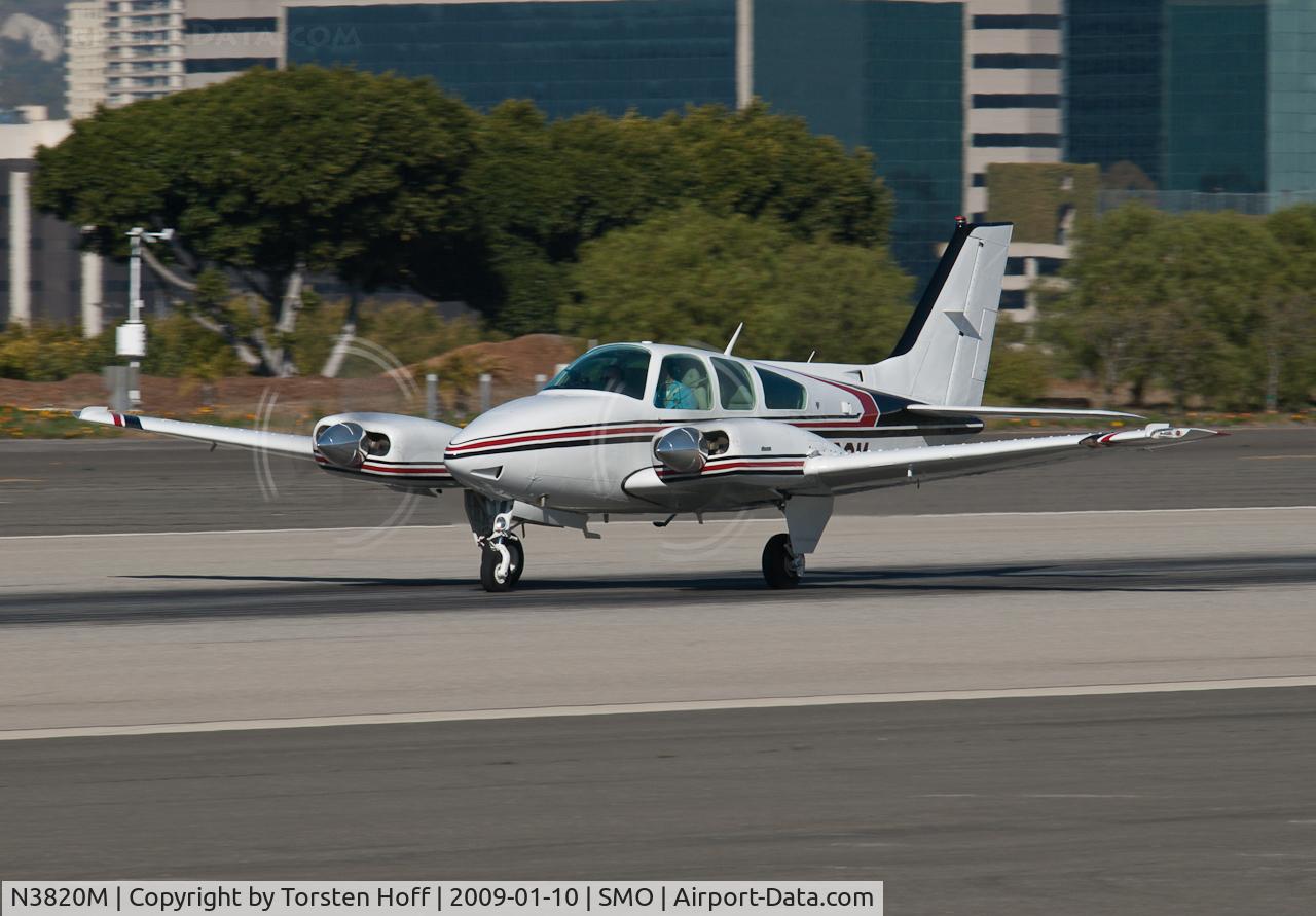 N3820M, 1981 Beech 95-B55 (T42A) Baron C/N TC-2372, N3820M departing from RWY 21
