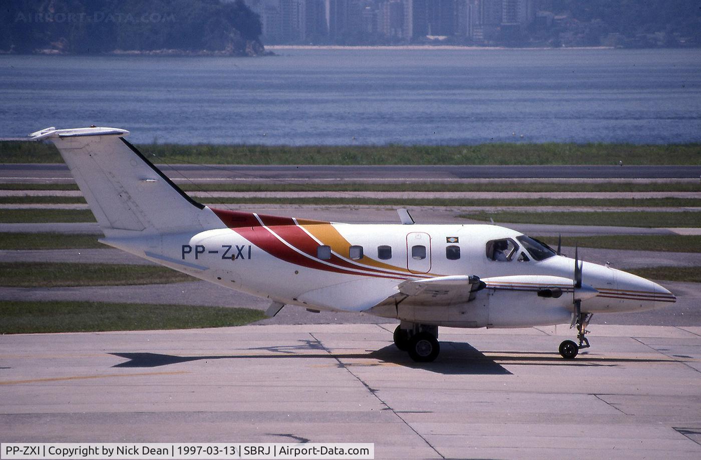 PP-ZXI, Embraer 121E Xingu III C/N 01, SBRJ (This is the one and only Xingu III a stretched version of the basic Xingu airframe which did not go into production)