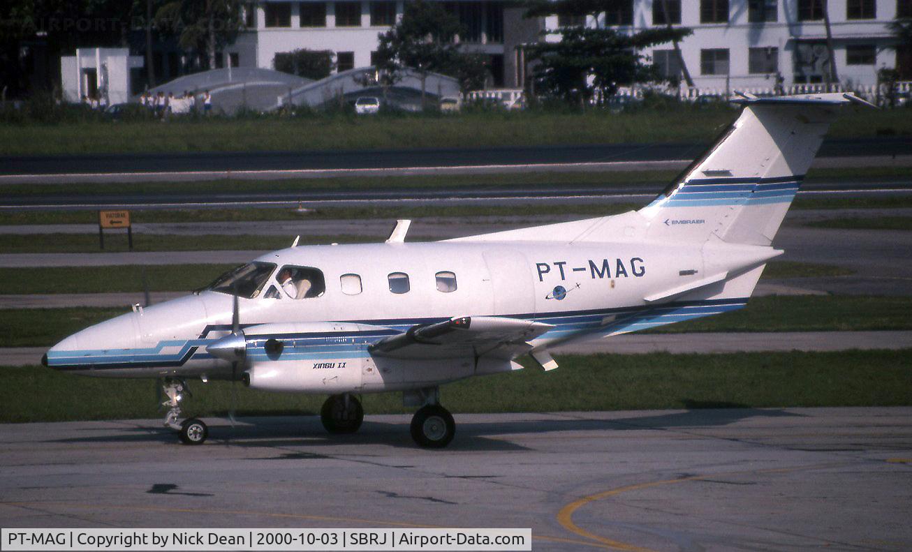 PT-MAG, Embraer EMB-121E Xingu II C/N 121013, SBRJ