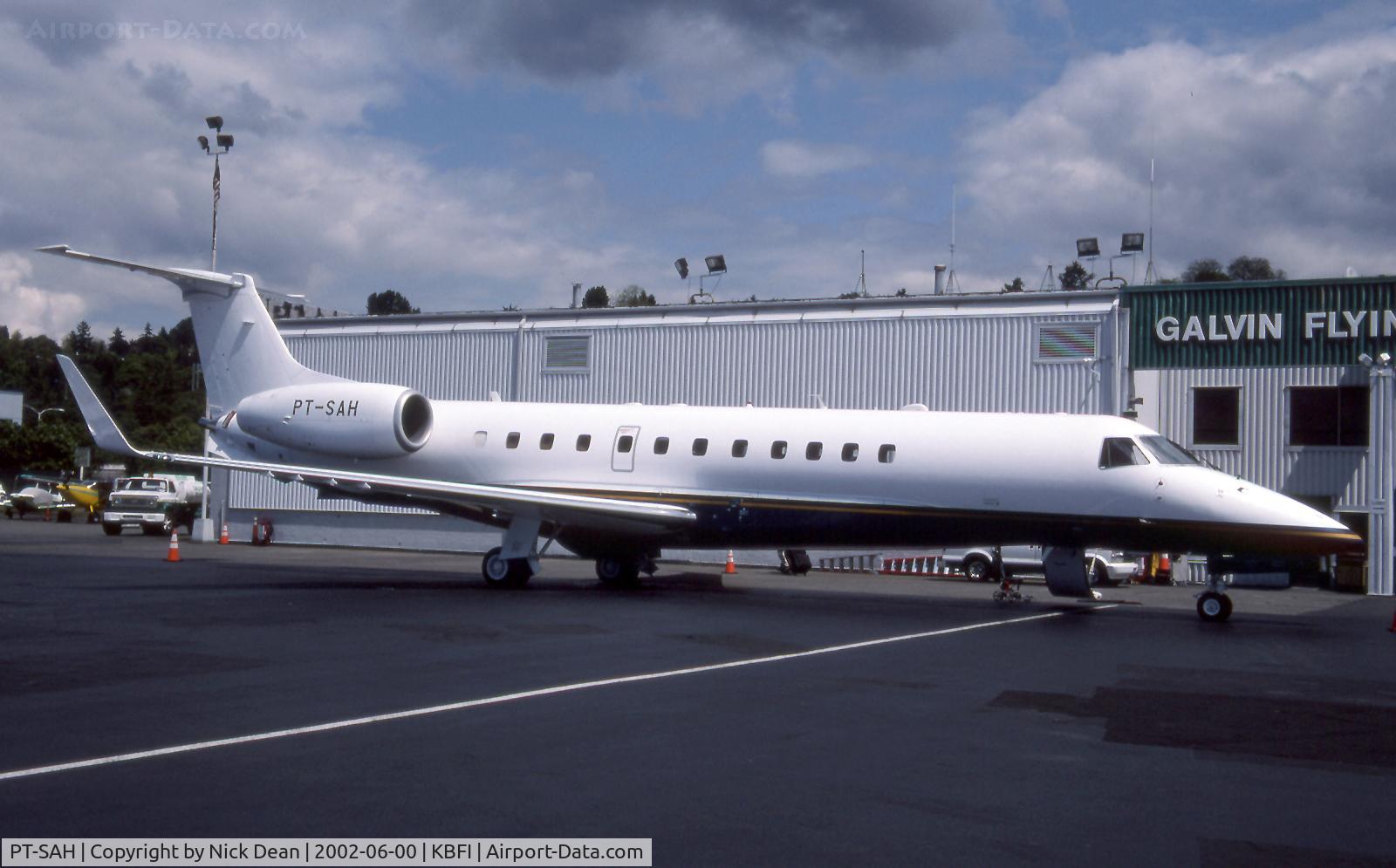 PT-SAH, 2002 Embraer EMB-135 Legacy C/N 14500528, KBFI