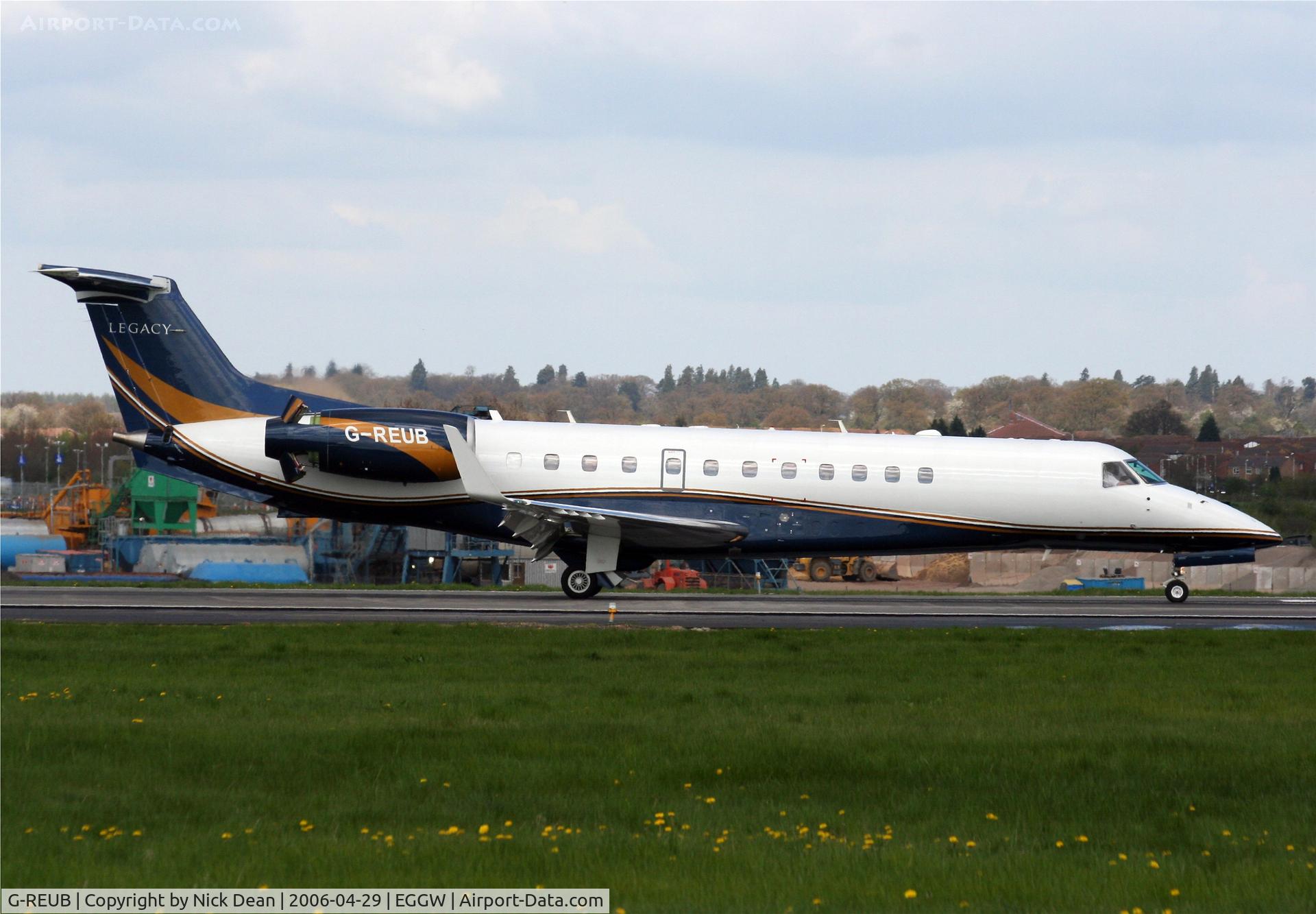 G-REUB, 2001 Embraer EMB-135BJ Legacy C/N 14500505, EGGW